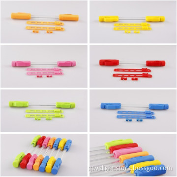 Safety Warning Bright LED Bike Lights Super Flare Plastic